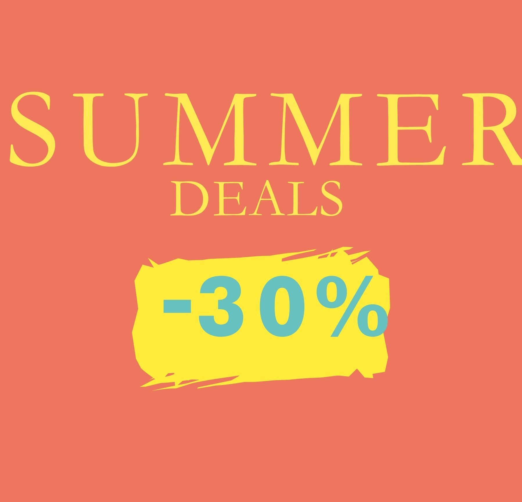 Summer Deals tot -30% nu!
